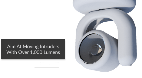 SOMA's security robot can aim over 1,000 lumens at a moving target